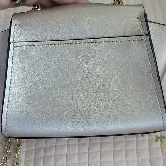 NWT Zac Posen Gold Rose Eartha MINI PURSE - Picture 12 of 13